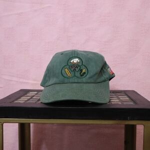Green Embroidered Men's Hat
